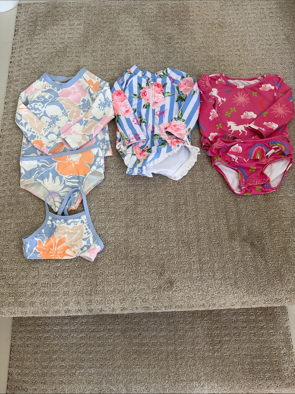 Baby Girl Bathing Suit Bundle
